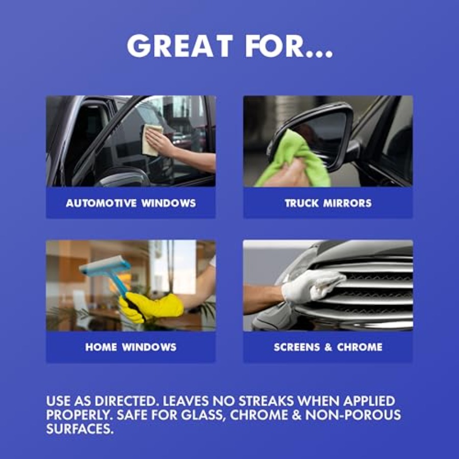 BullSnot VizABull Glass Cleane - Glass Cleaner Streak recension och pris