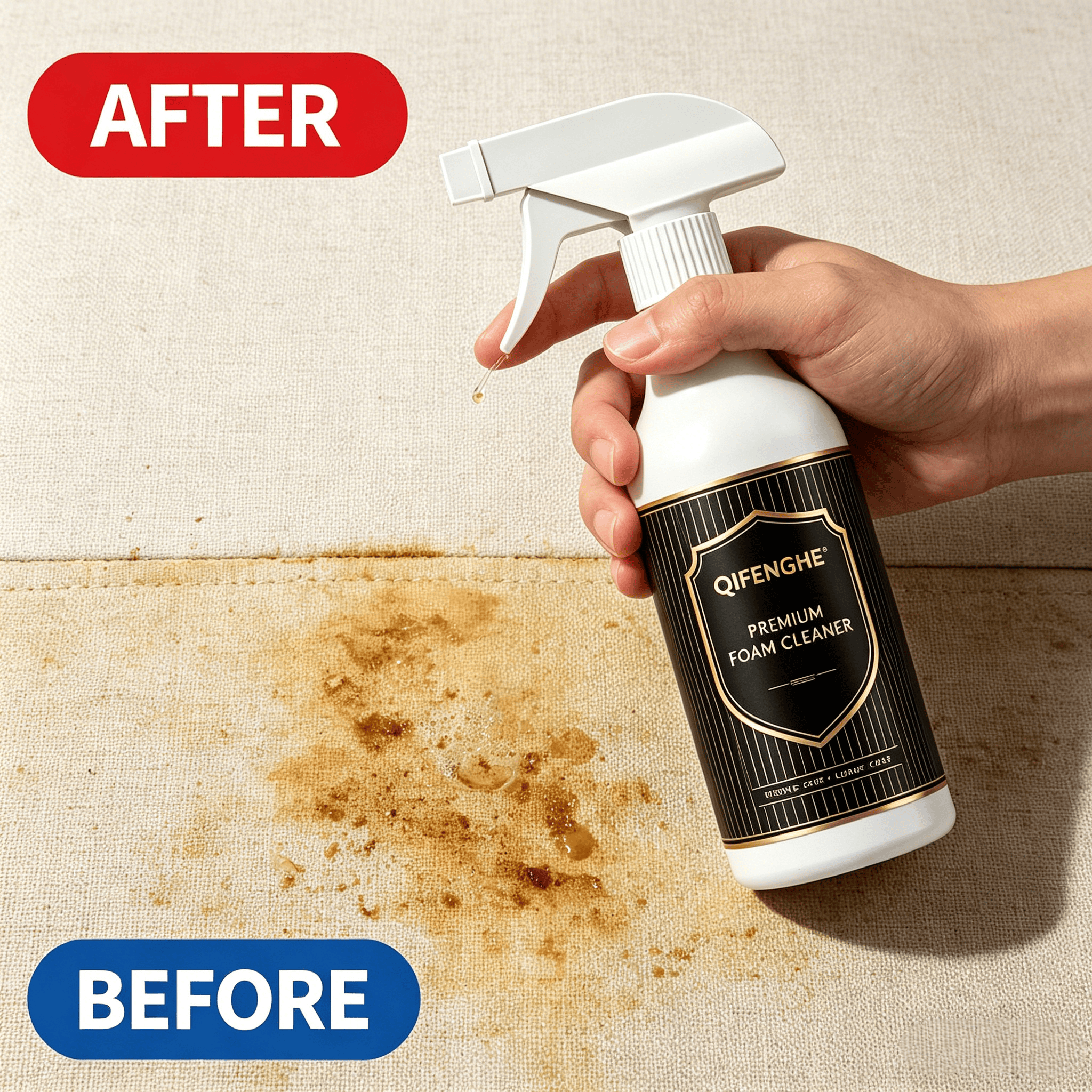 2-in-1 Foam Cleaner – Waterles - Seat Cleaner Fabric recension och pris