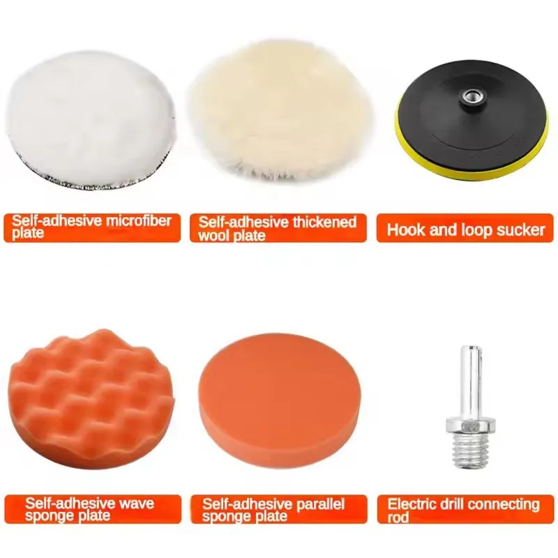 6pcs/8pcs/set Car Polishing Sp - Polish Pad Set Buffer recension och pris