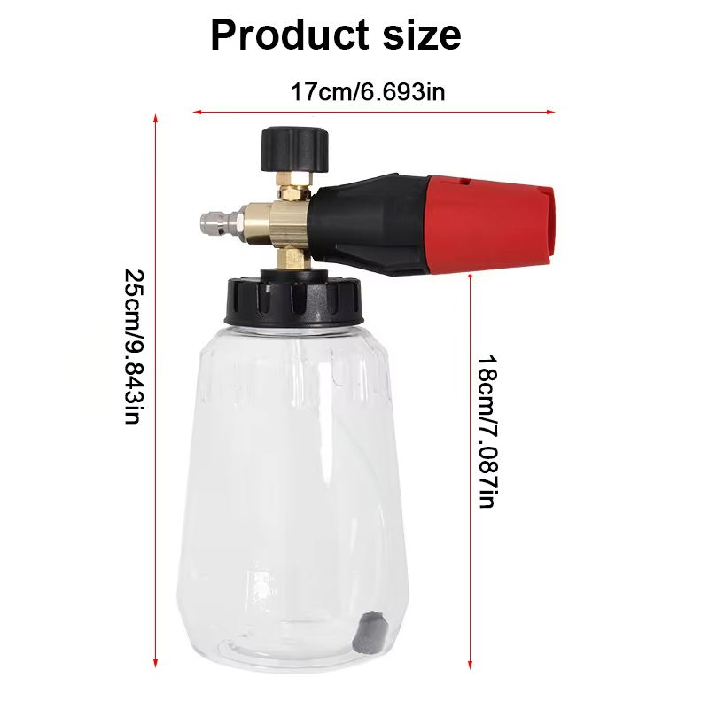 High Pressure PA Foam Cannon   - Foam Cannon Car Wash recension och pris