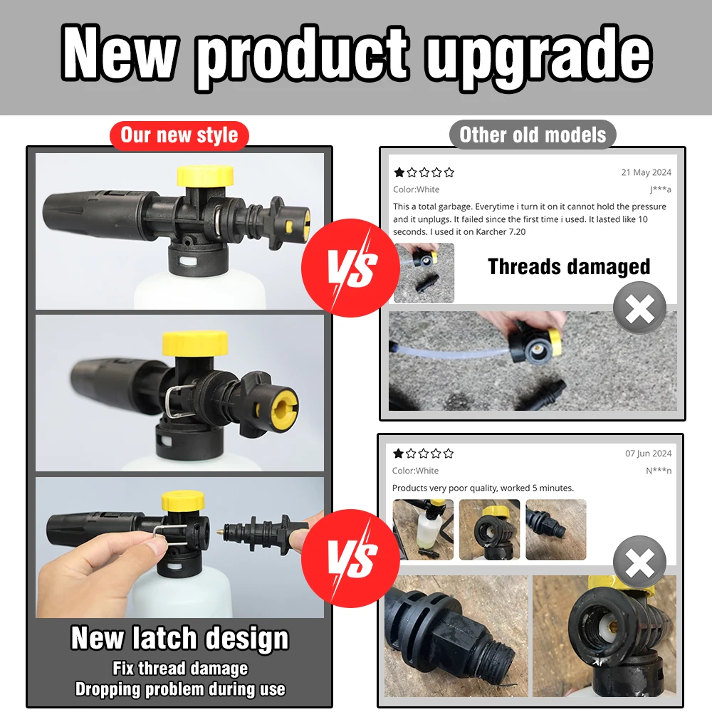 Foam Cannon for Karcher K2 K3  - Foam Cannon Car Wash recension och pris