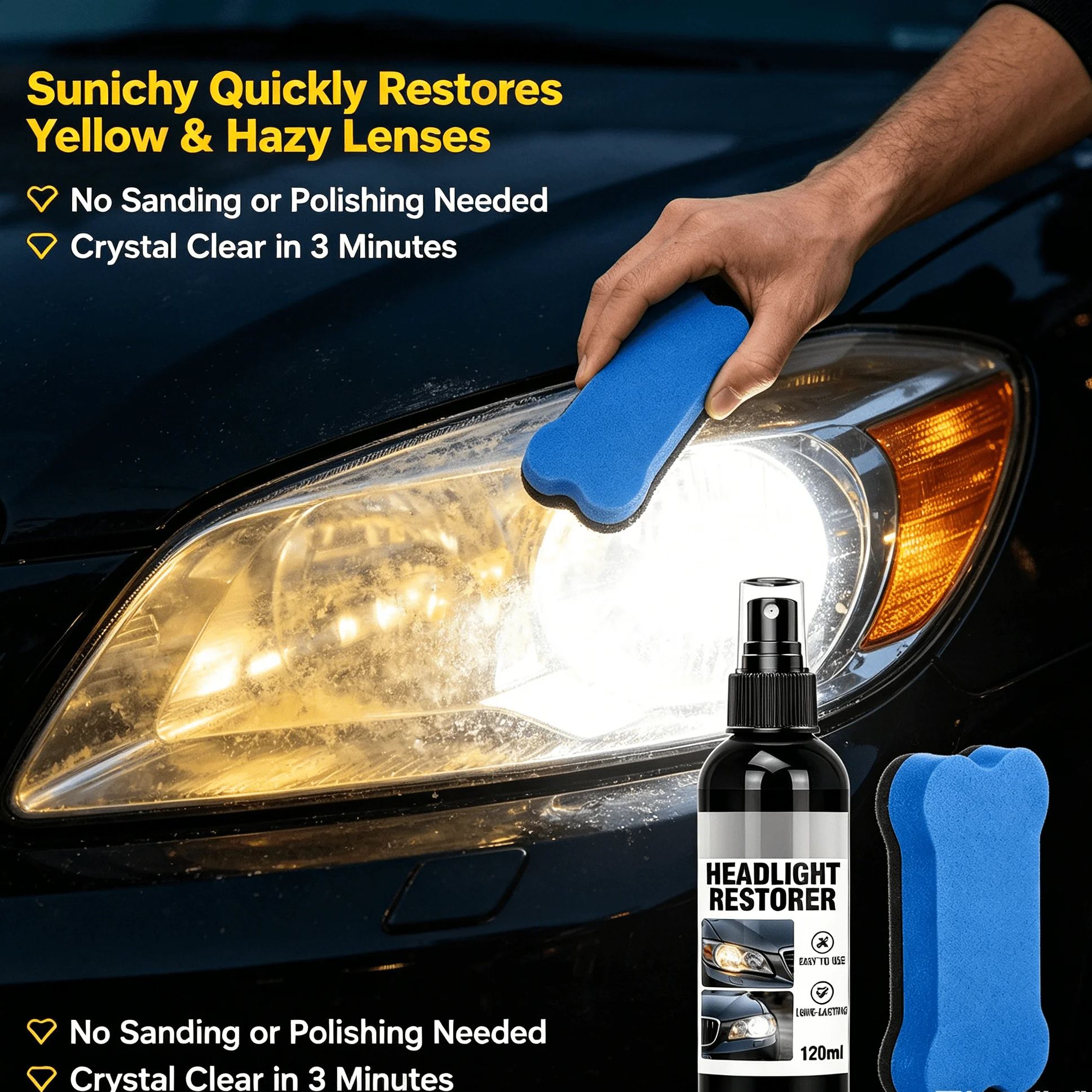 120ml Black Shine Plastic Rest - Trim Restorer Plastic recension och pris