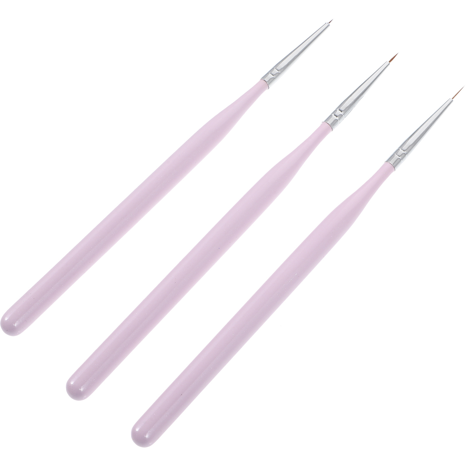 3Pcs Nail Art Brush Set Fine T - Detailing Brush Set recension och pris