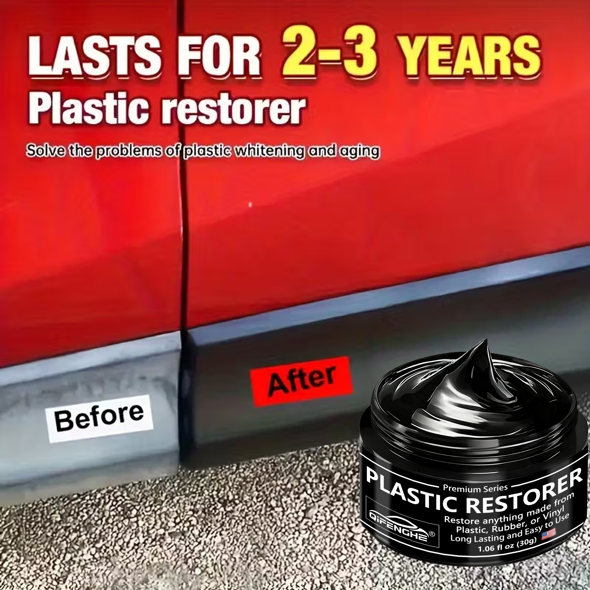 Plastic Restorer, Car Plastic/ - Trim Restorer Plastic recension och pris