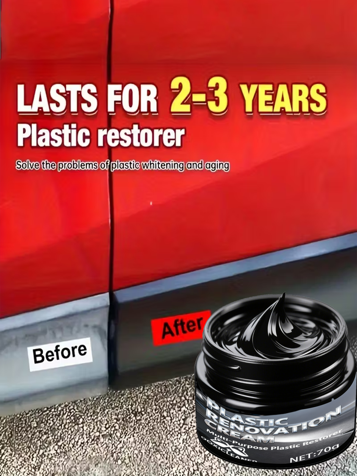 Tire Shine & Plastic Repair Pa - Trim Restorer Plastic recension och pris