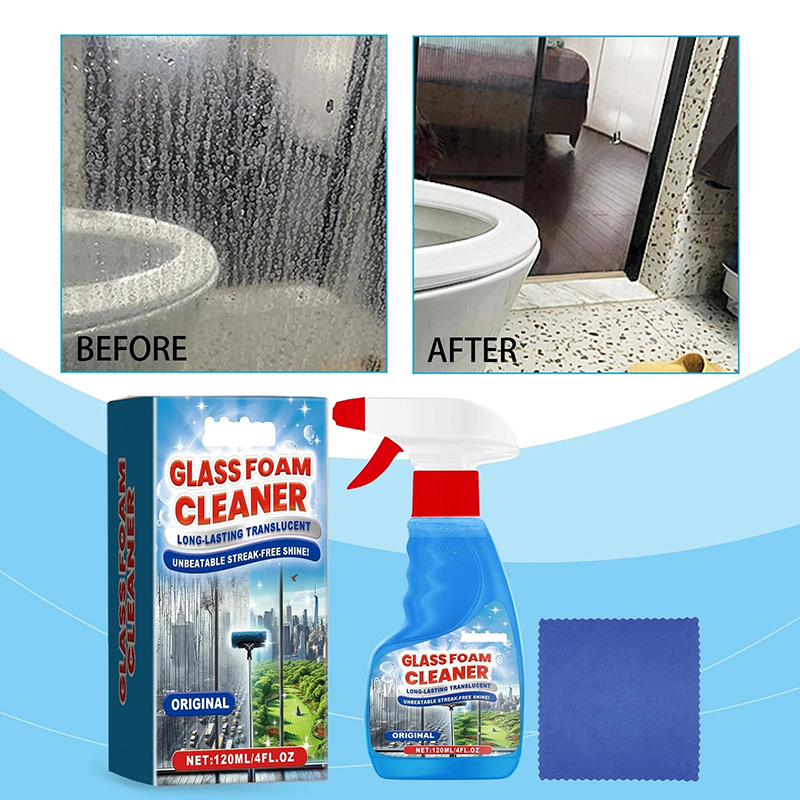 Foaming Glass Cleaner Spray St - Glass Cleaner Streak recension och pris