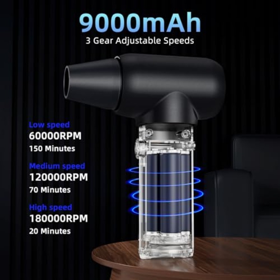 3-Gear Electric Portable Air D - Dryer Car Blower recension och pris