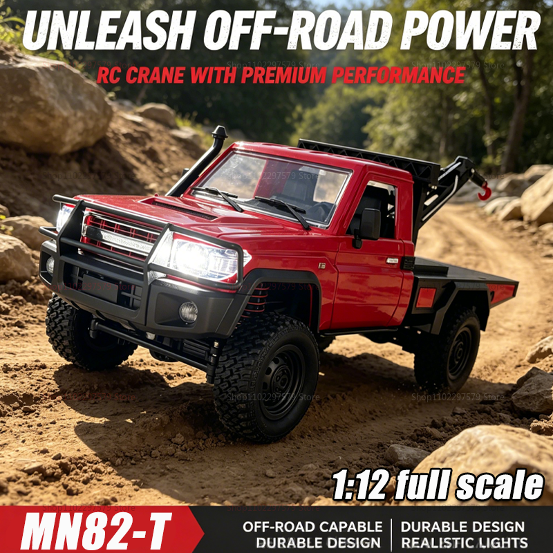 New MN82T RC Crawler 2.4G 4WD  - Dirt Brush Interior recension och pris