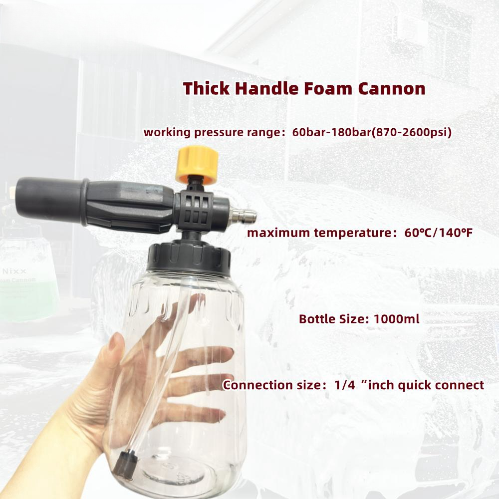 1 PC Black and Yellow Thick ha - Foam Cannon Car Wash recension och pris