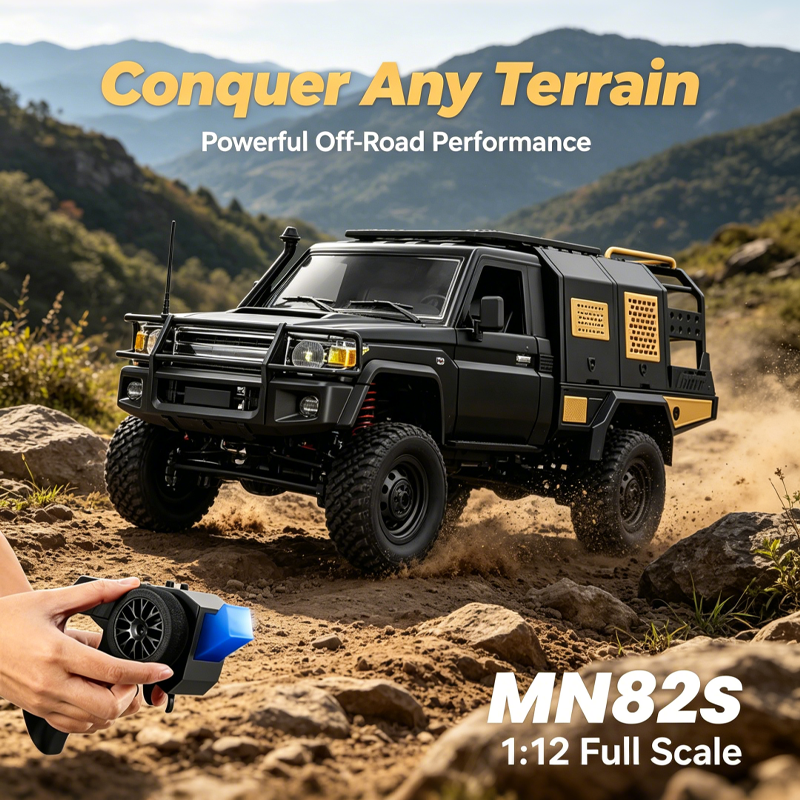 New MN82S MN82T RC Crawler 1/1 - Dirt Brush Interior recension och pris
