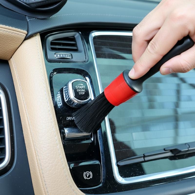 5PCS Car Detailing Brush Set P - Interior Detailing Kit recension och pris