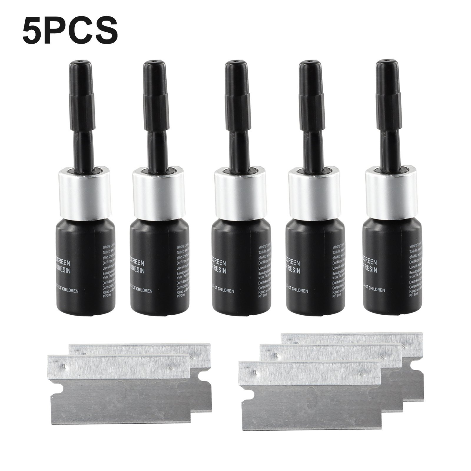 5PCS Automotive Windshield Gla - Glass Cleaner Streak recension och pris