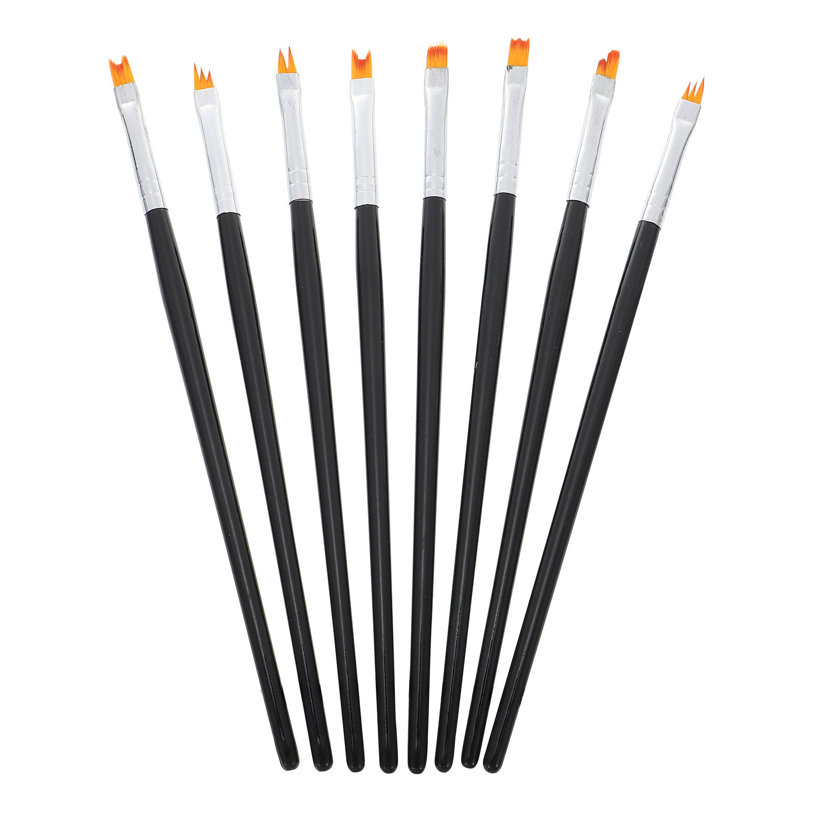 8Pcs Flower Nail Brush Set Nai - Detailing Brush Set recension och pris
