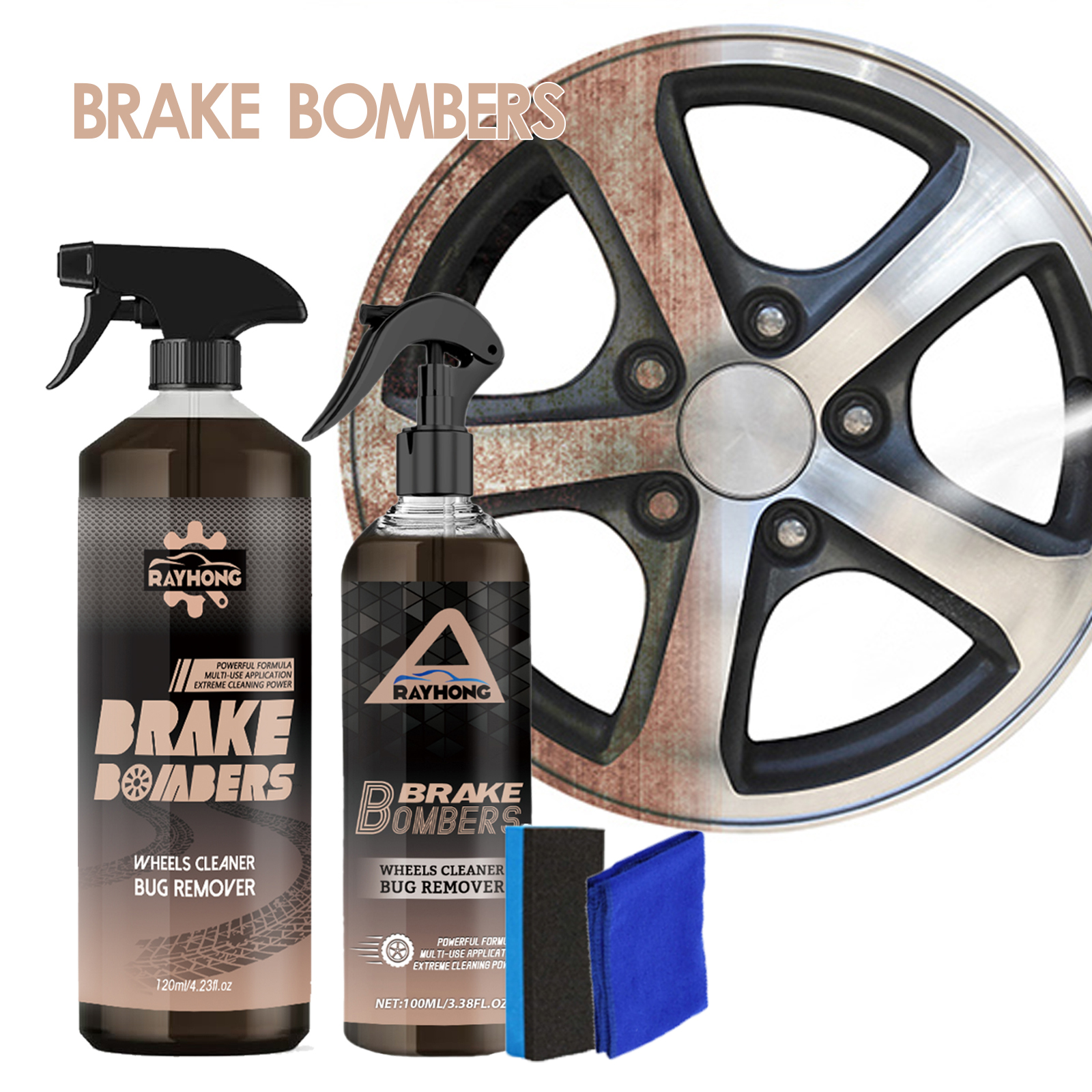 Car Wheel&Tire Cleaner - Brake - Wheel Cleaner Alloy recension och pris