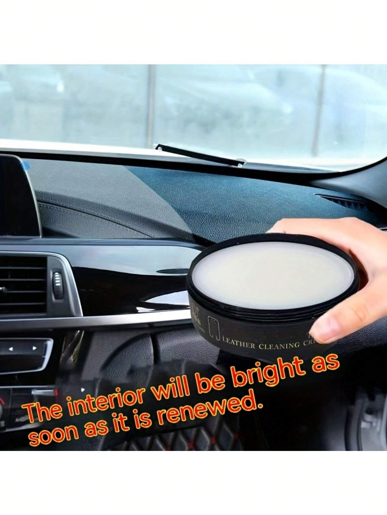 Leather Care Cream for Car Int - Leather Cleaner Interior recension och pris