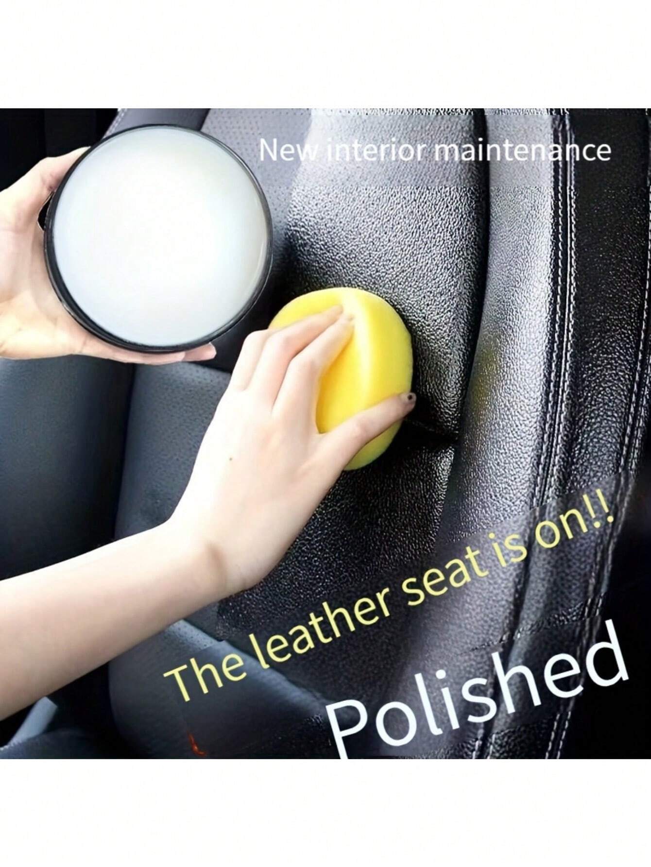 Leather Care Cream for Car Int - Leather Cleaner Interior recension och pris