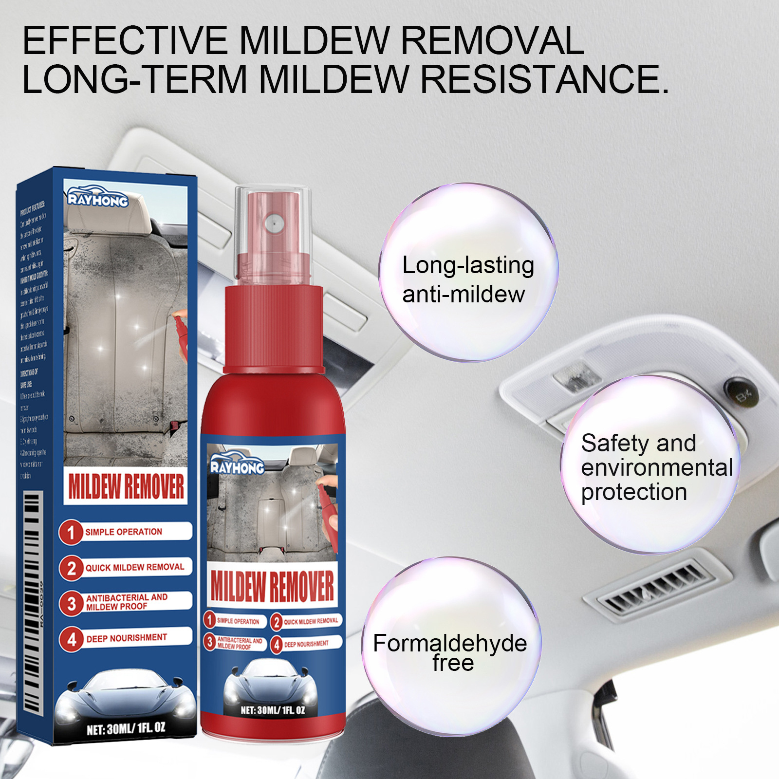 Multi-Functional Cleaner Car M - Seat Cleaner Fabric recension och pris