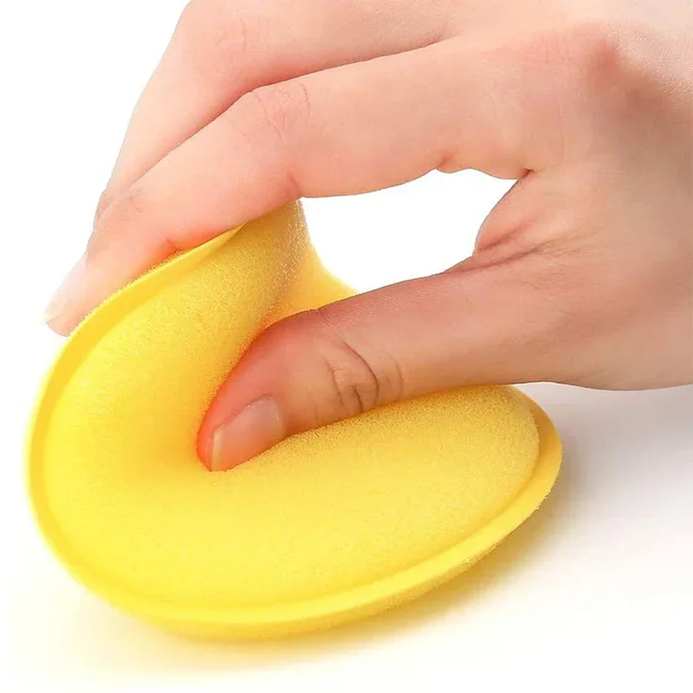 50pcs Round Car Ultra Soft Foa - Wax Applicator Pad recension och pris