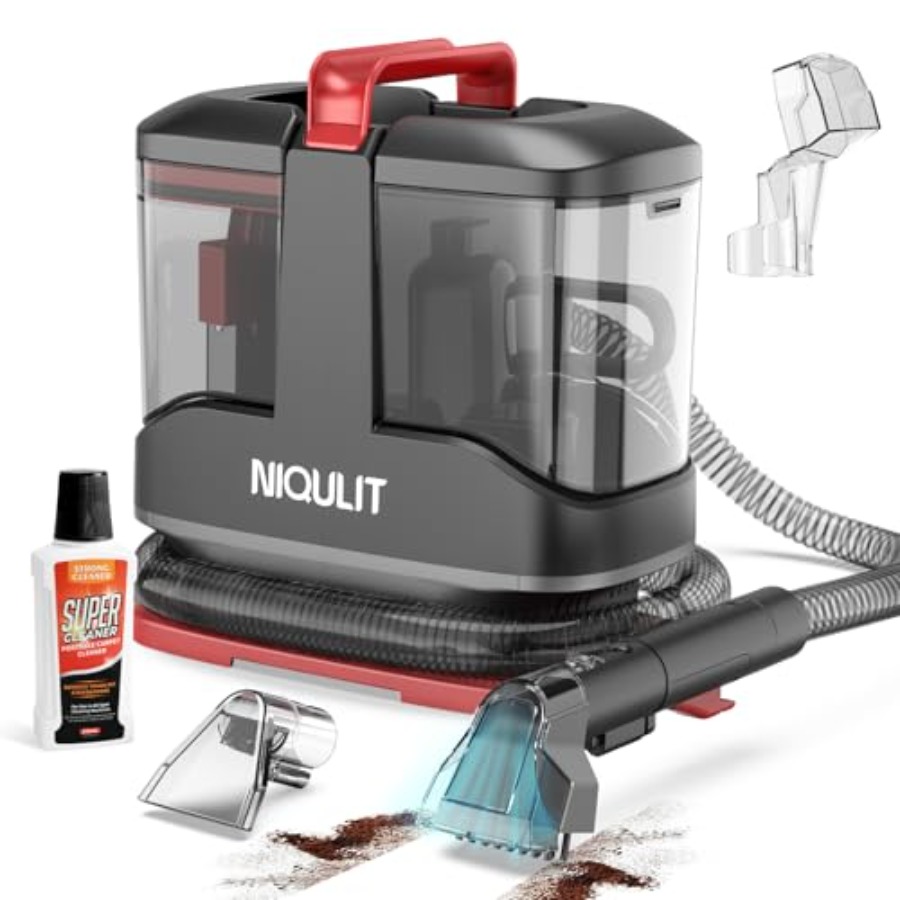 Portable Carpet Upholstery Cle - Car Cleaning Brush recension och pris