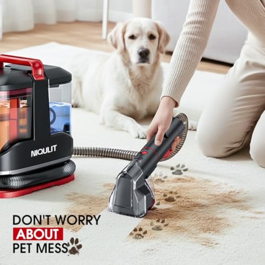 Portable Carpet Upholstery Cle - Car Cleaning Brush recension och pris