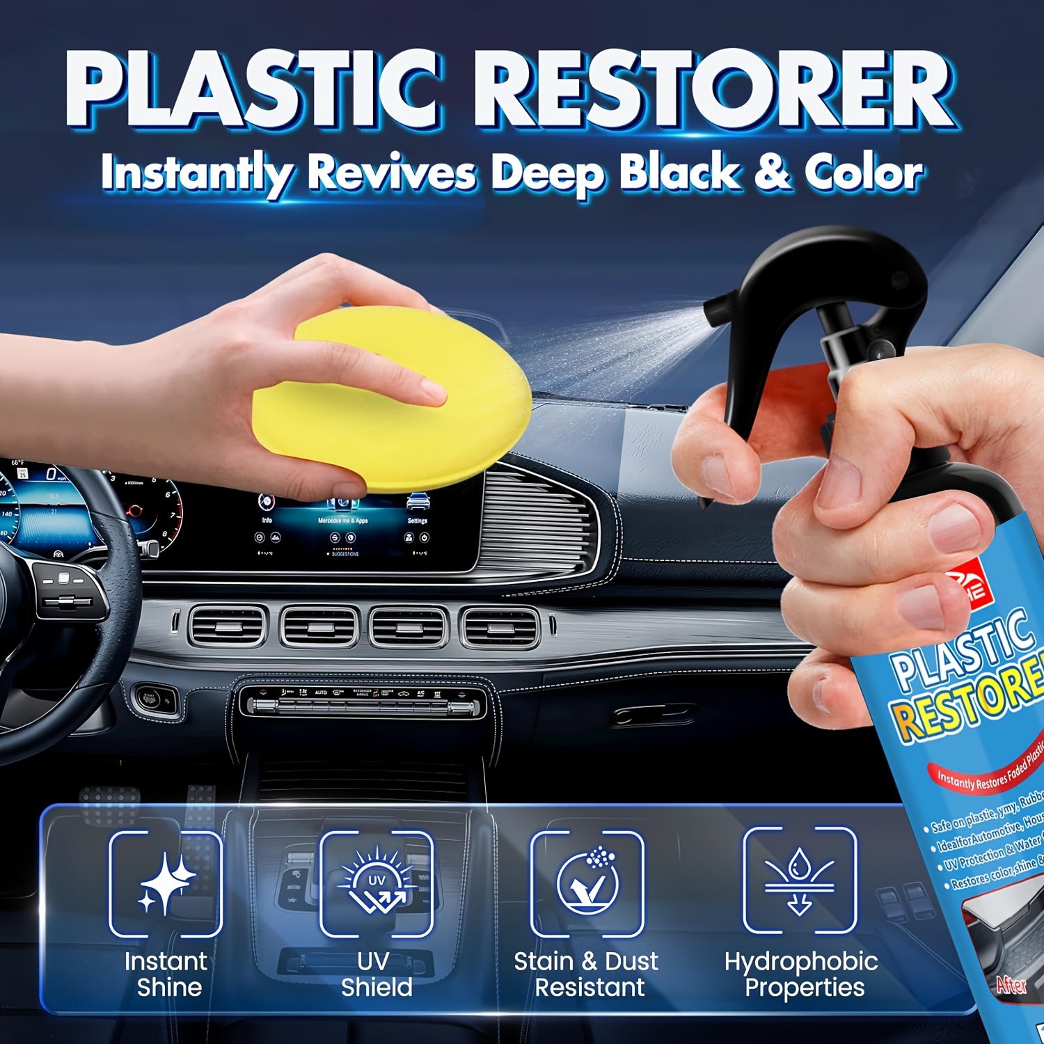 Black Trim And Plastic Restore - Trim Restorer Plastic recension och pris
