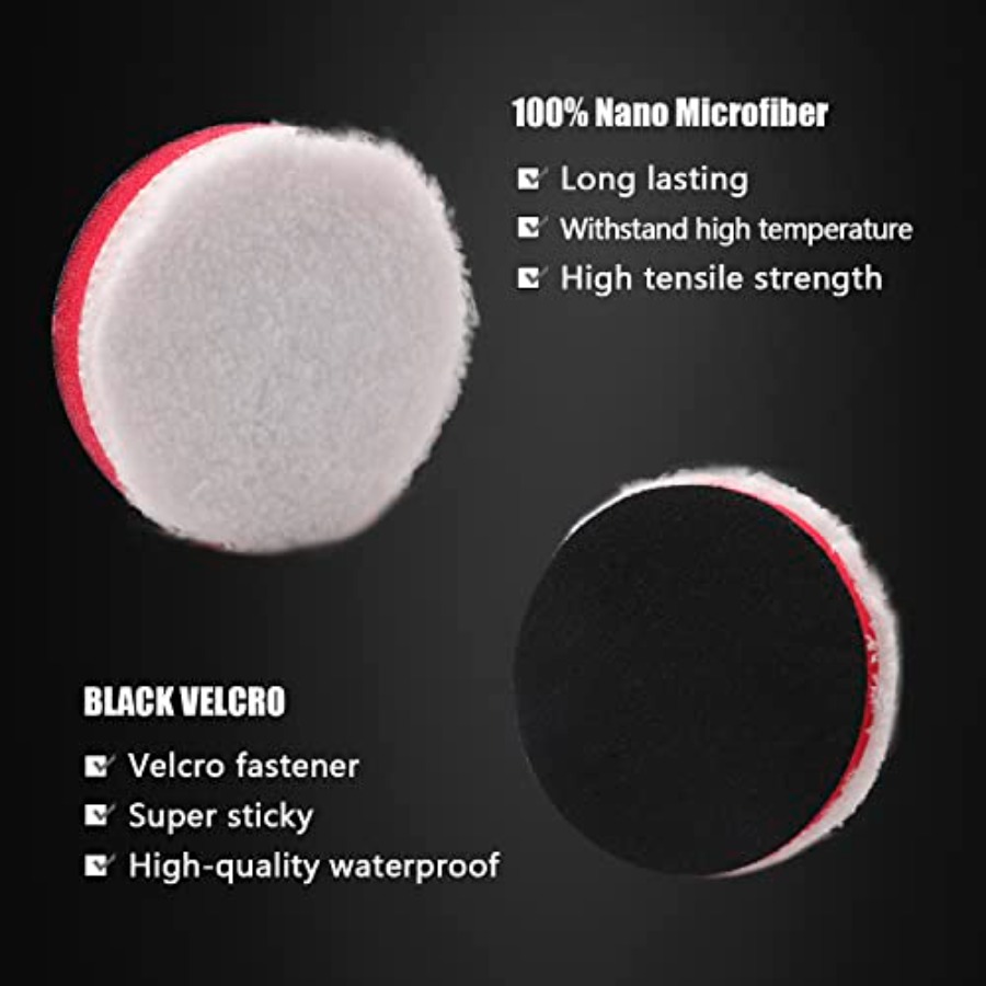 20pcs 3inch 80mm Car Foam Poli - Car Cleaning Brush recension och pris