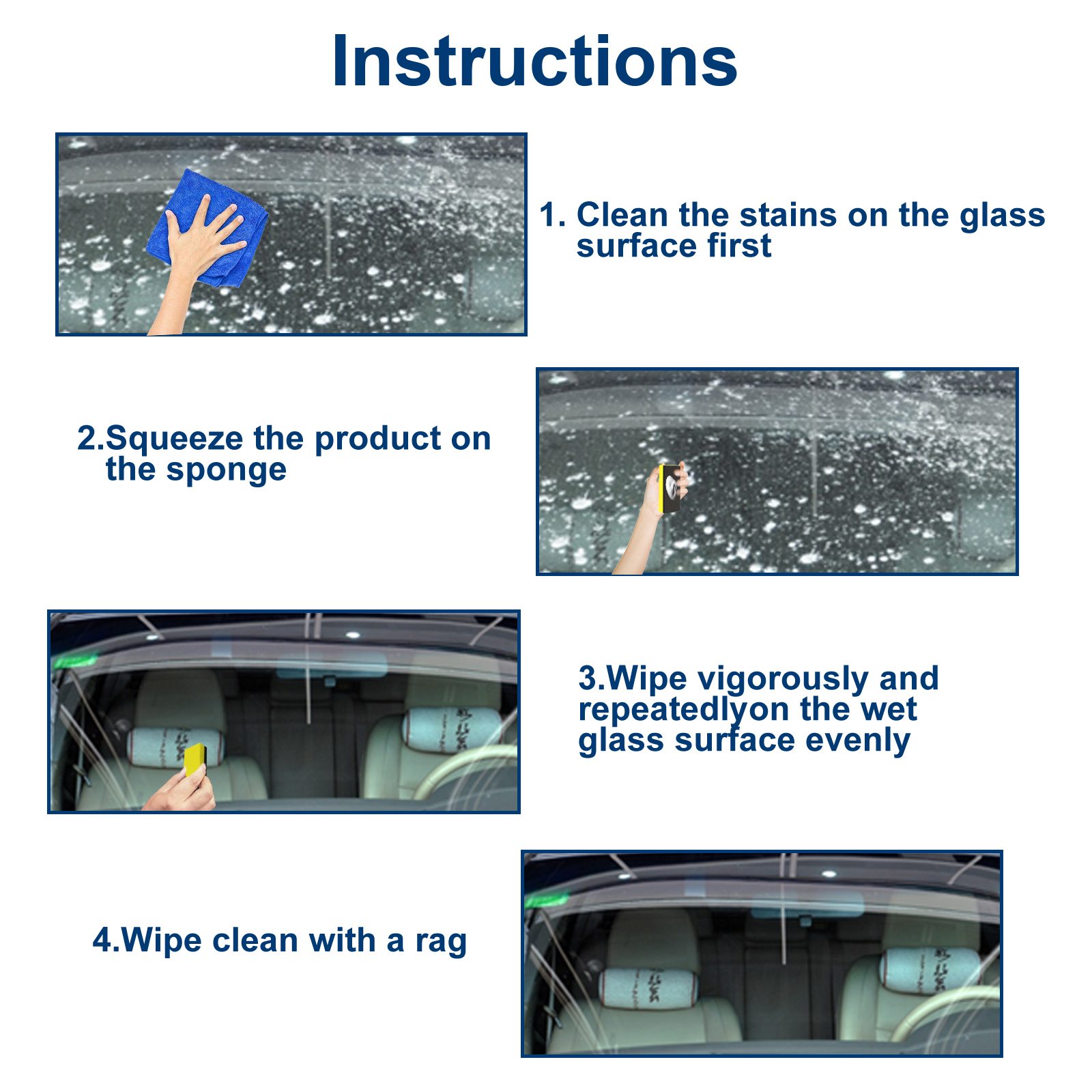 Car Glass Polishing Paste Wind - Car Shampoo Ph recension och pris