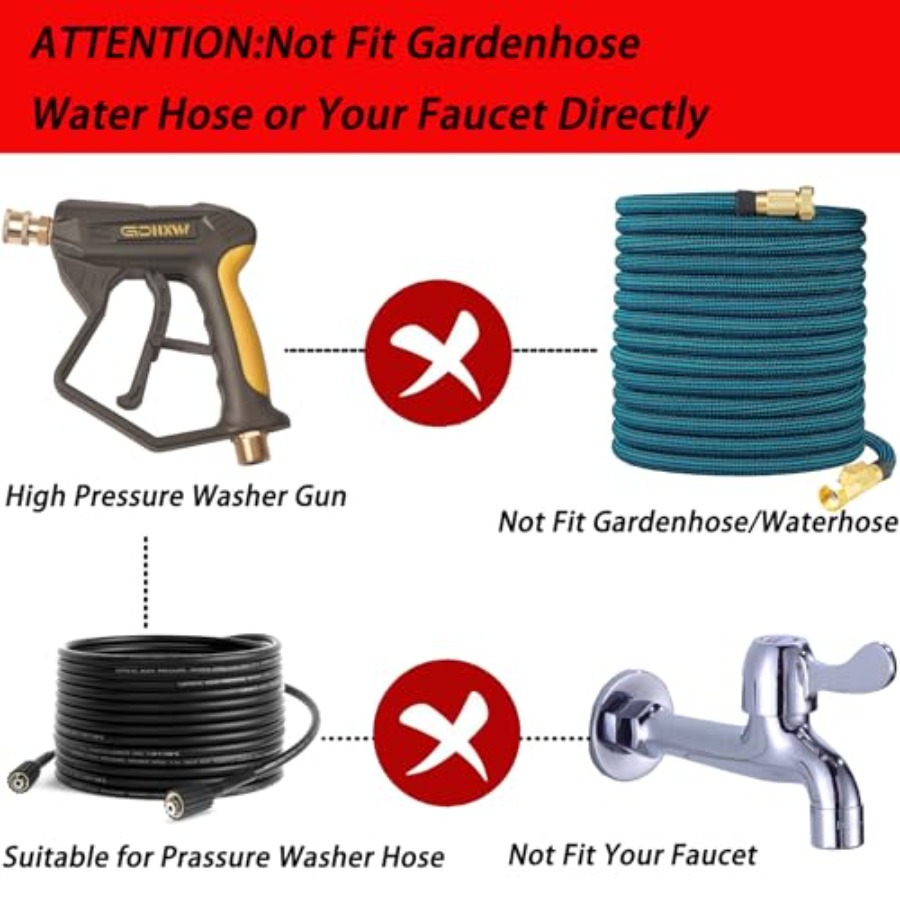 X887 High Pressure Washer Gun  - Foam Cannon Car Wash recension och pris
