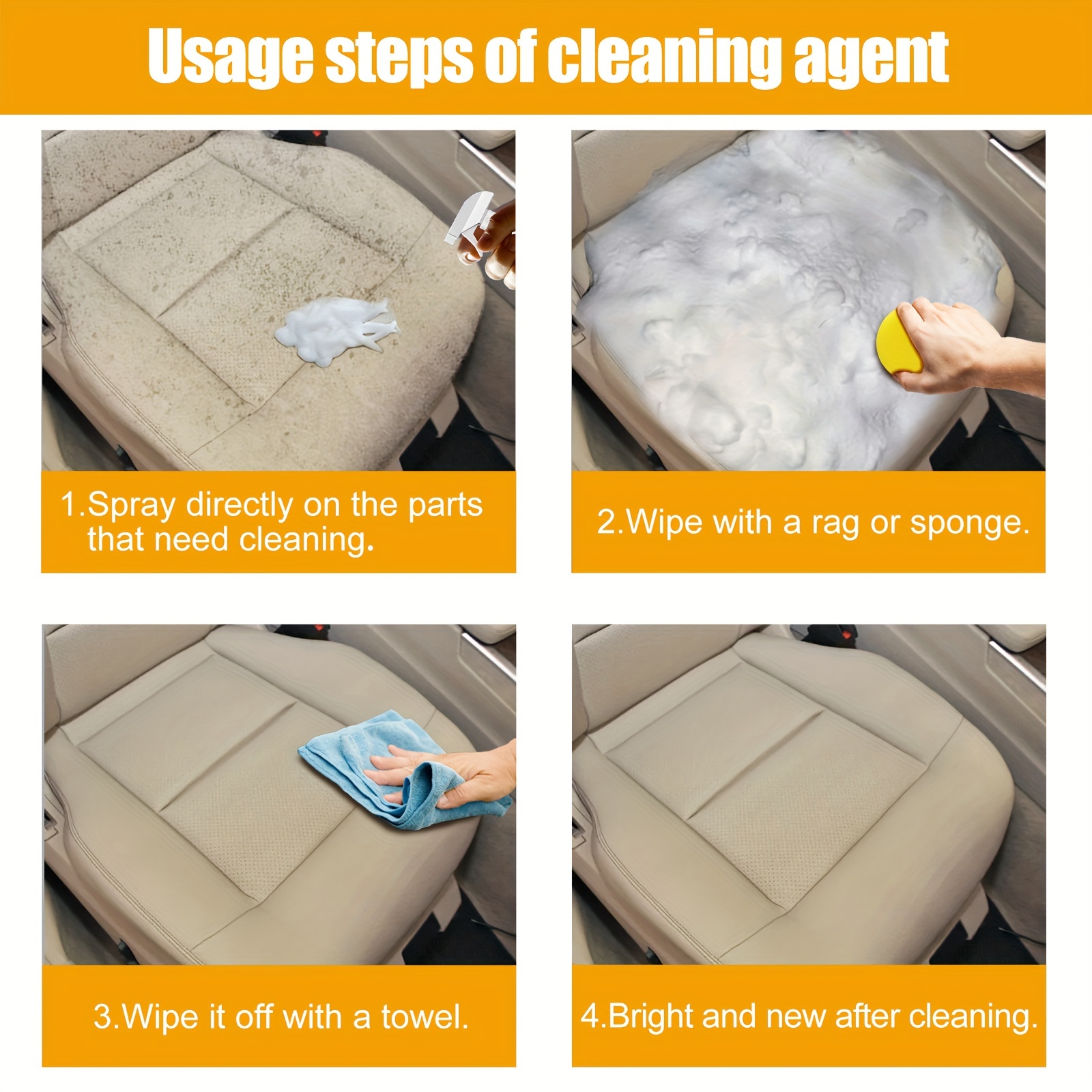 Multifunctional Foam Cleaner C - Leather Cleaner Interior recension och pris