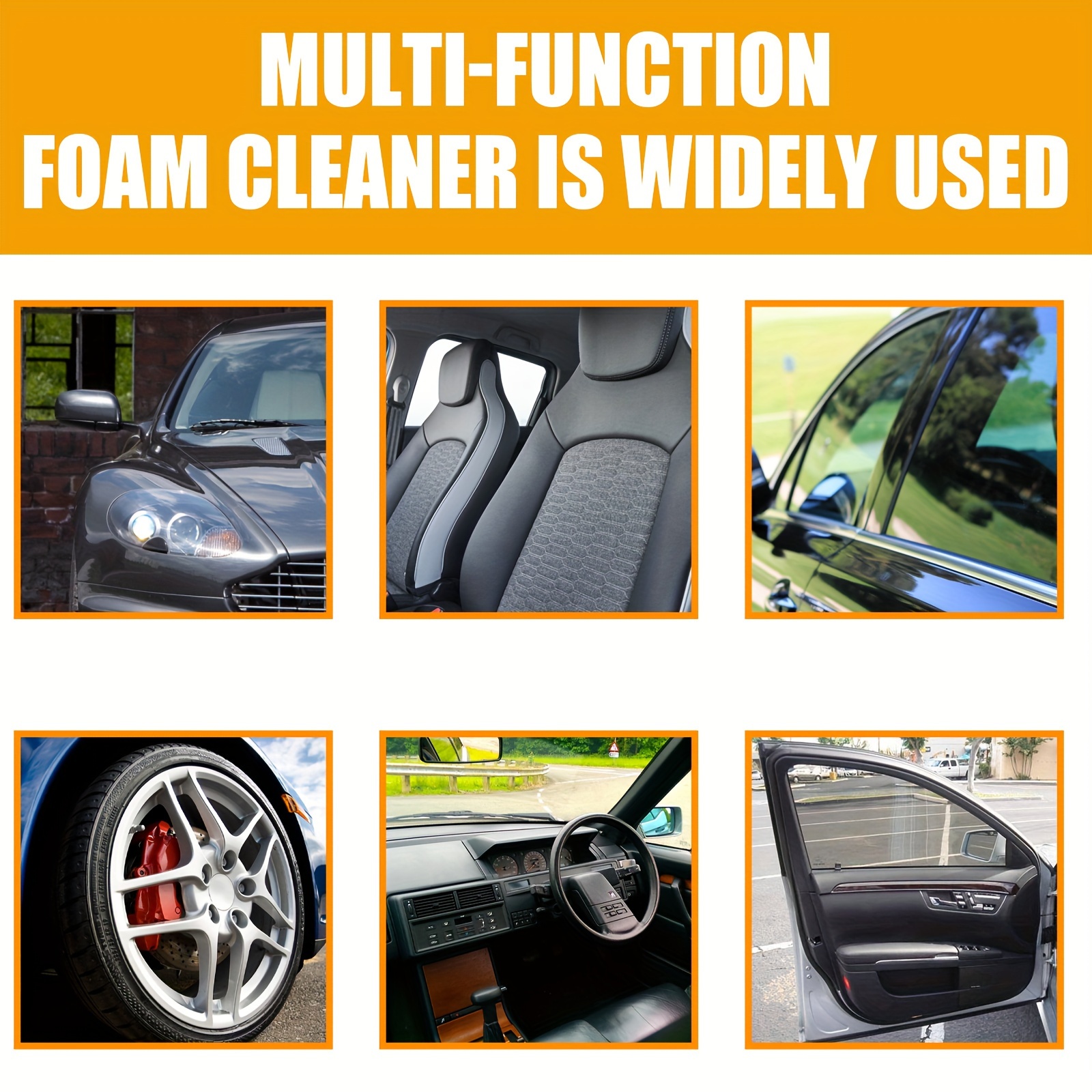 Multifunctional Foam Cleaner C - Leather Cleaner Interior recension och pris