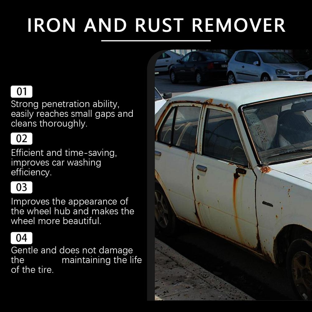 Car Wheel Rust Remover Spray E - Wheel Cleaner Alloy recension och pris