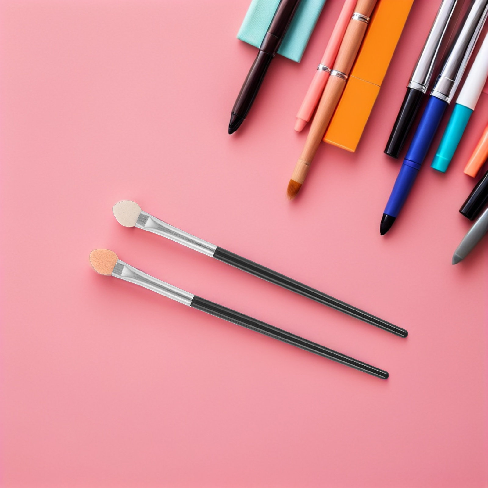 100Pcs Fine Detail Sponge Brus - Detailing Brush Set recension och pris