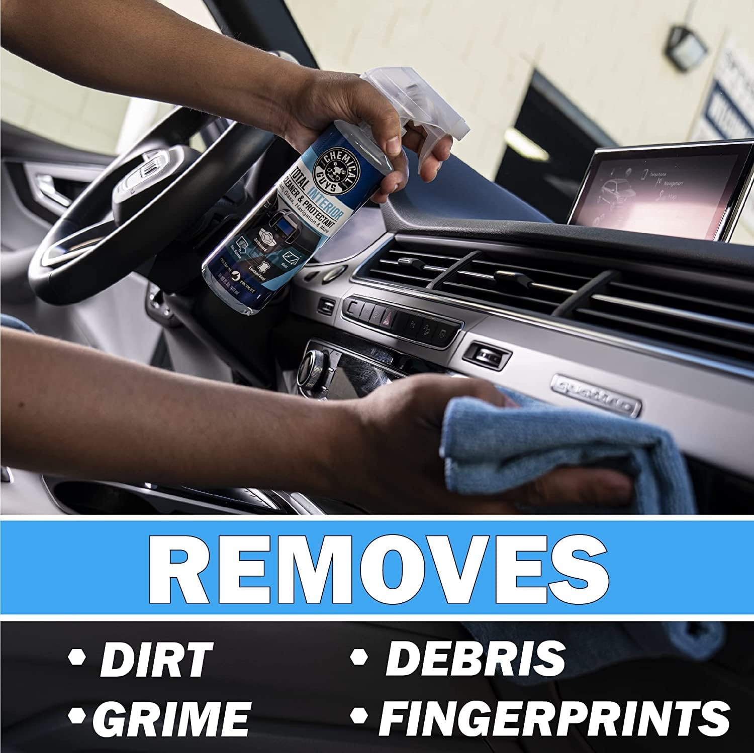 Car Cleaning Kit Interior 9-Pi - Interior Detailing Kit recension och pris