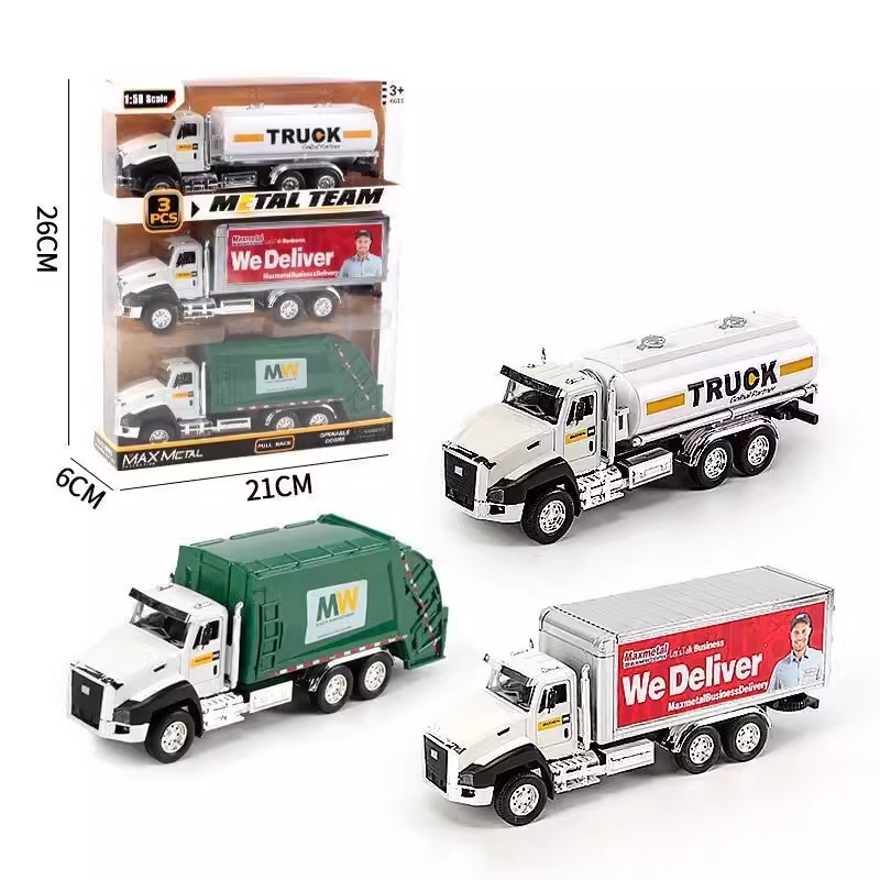 3 Pack of Diecast Sanitation V - Car Shampoo Ph recension och pris