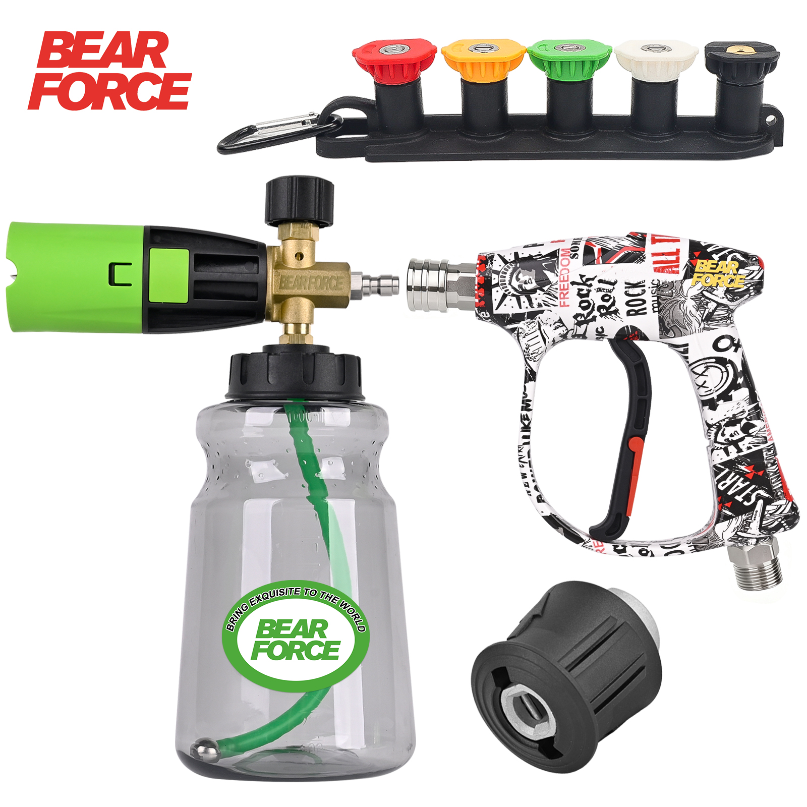 BEAR FORCE Pressure Washer Foa - Foam Cannon Car Wash recension och pris