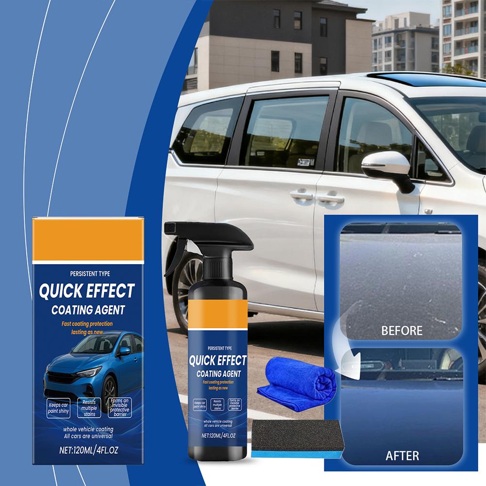 120ml Car Coating Spray Kit Wi - Car Wax Ceramic Coating recension och pris